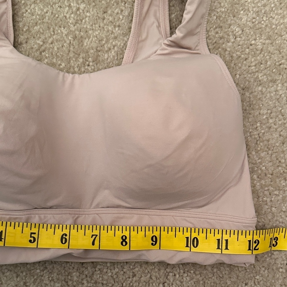 Natori Beige Nude Bliss Flex Wireless Contour Bralette Women’s Small Comfort - Picture 5 of 5